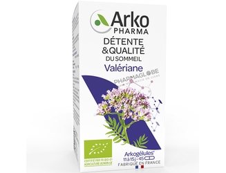 Arkopharma-Arkogélules-Valériane-BIO-45-Gélules-pharmaglobe.lu