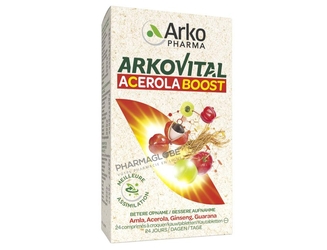 Arkopharma-Arkovital-Acerola-Boost-24-Comprimés-pharmaglobe.lu