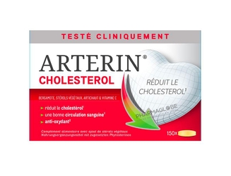 ARTERIN-CHOLESTEROL-150-Comprimes-pharmaglobe.lu