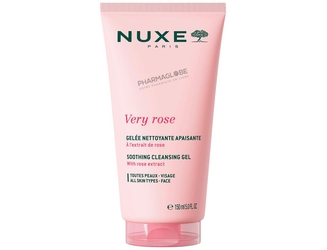 NUXE-VERY-ROSE-GELEE-NETTOYANTE-APAISANTE-150ML-pharmaglobe.lu