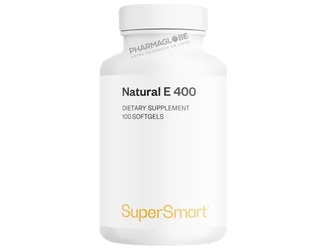SuperSmart-Natural-E-400-100-Softgels-Fatigue-et-Manque-d-Energie-pharmagobe.lu