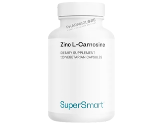 SuperSmart-Zinc-L-carnosine-75mg-120-Gélules-Reflux-Gastro-œsophagien-pharmaglobe.lu