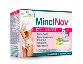 3-CHENES-MINCINOV-60-Comprimes-total-minceur-pharmaglobe.lu