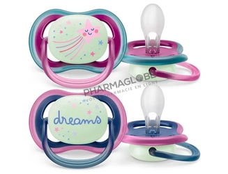 AVENT-SUCETTE-+6M-AIR-NIGHT-ETOILE-&-REVES-philips-tetine-bebe-pharmaglobe.lu