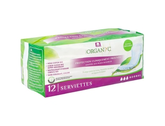 ORGANYC-URINAIRE-SERVIETTES-NORMAL-A-12-fuites-urinaires-pharmaglobe.lu
