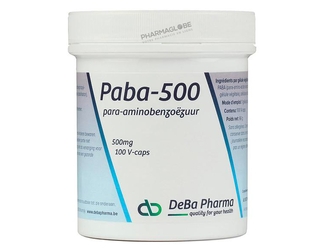 PABA-500-DEBA-PHARMA-X-100-CAPSULES-pharmaglobe.lu