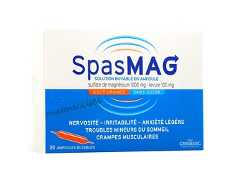 Spasmag-Solution-Buvable-30-Ampoules-de-5-ml-Médicament-Carences-en-Magnésium-pharmaglobe.lu