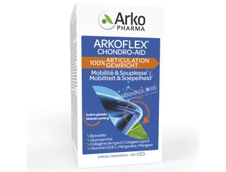 Arkopharma-ARKOFLEX-CHONDRO-AID-100-pourcent-ARTICULATION-120-GELULES-mobilite-souplesse-pharmaglobe.lu
