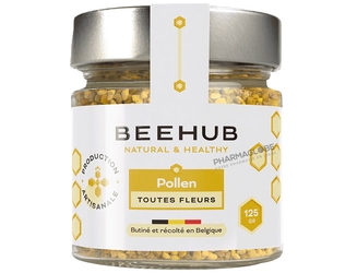 BEEHUB-POLLEN-BELGIQUE-125G-pharmaglobe.lu