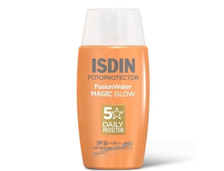 isdin-fotoprotector-fusion-water-magic-glow-spf-30-visage-flacon-50ml-ecran-solaire-ultra-leger-pharmaglobe.lu