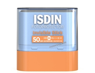 isdin-fotoprotector-invisible-stick-spf50-10-g-protection-solaire-zones-sensibles-pharmaglobe.lu