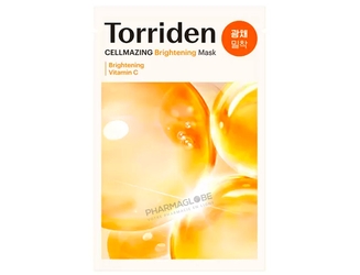 TORRIDEN-MASQUE-VITAMINE-C-ECLAIRCISSANT-illuminer-teint-diminuer-taches-pharmaglobe.lu