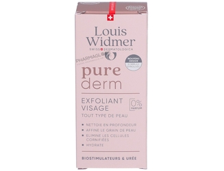WIDMER-PUREDERM-EXFOLIANT-VISAGE-Non-Parfume-50ML-pharmaglobe.lu
