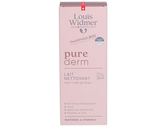 WIDMER-PUREDERM-LAIT-NETTOYANT-Non-Parfume-200ML-pharmaglobe.lu