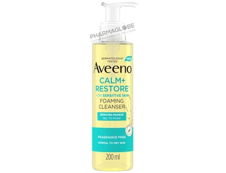 AVEENO-CALM+RESTORE-NETTOYANT-MOUSSANT-200ML-pharmaglobe.lu