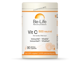 BIOLIFE-VITAMINE-C-500-NEUTRAL-90-CAPSULES-NF-pharmaglobe.lu