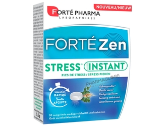FORTE-ZEN-STRESS-INSTANT-10-Comprimes-pharmaglobe.lu