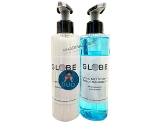 Globe-Lait-Démaquillant-Lotion-Peaux-Sensibles-Duo-pharmaglobe.lu