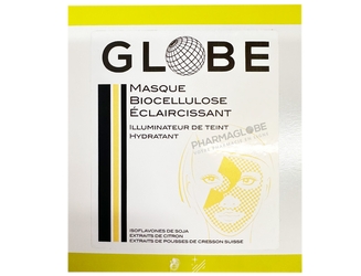 Globe-Masque-Biocellulose-Eclaircissant-3-masques-8ml-pharmaglobe.lu