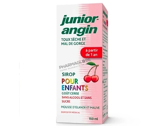 JUNIOR-ANGIN-SIROP-150-ML-Junior-Angin-Sirop-Pour-Enfants-Flacon-150ml-Goût-Cerise-Toux-Sèche-Mal-de-Gorge-pharmaglobe.lu