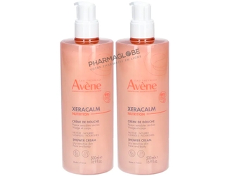 AVENE-XERACALM-NUTRITION-CREME-DE-DOUCHE-2-flacons-500ML-pharmaglobe.lu