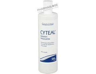 Cyteal-Solution-Moussante-Antiseptique-Flacon-500ml-pharmaglobe.lu