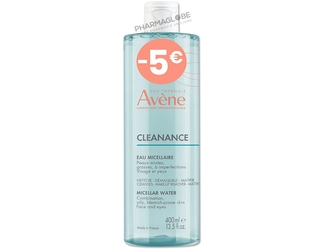 AVENE-CLEANANCE-EAU-MICELLAIRE-400ML-moins-5EUR-pharmaglobe.lu