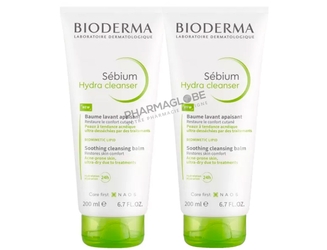 BIODERMA-SEBIUM-HYDRA-CLEANSER-2-tubes-200ML-pharmaglobe.lu
