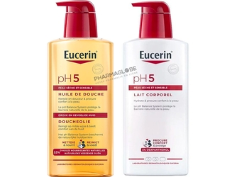 EUCERIN-DUOPACK-PH5-HUILE-DOUCHE-plus-LOTION-pharmaglobe.lu