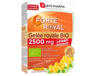 GELEE-ROYALE-2500-MG-BIO-20-ampoule-10ML-pharmaglobe.lu