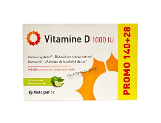 VITAMINE-D-1000U-NFD-140+28-Comprimes-A-MACHER-gout-citron-vert-metagenics-pharmaglobe.lu