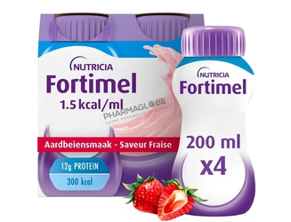 FORTIMEL-1,5-KCAL-FRAISE-4-bouteilles-200ML-pharmaglobe.lu