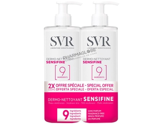 SVR-SENSIFINE-DERMO-NETTOYANT-400ML-2EME-moins-40-pourcent-promo-pharmaglobe.lu