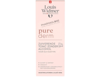 WIDMER-PUREDERM-TONER-lotion-PURIFIANTE-Sans-ALCOOL-Non-Parfume-200ML-pharmaglobe.lu
