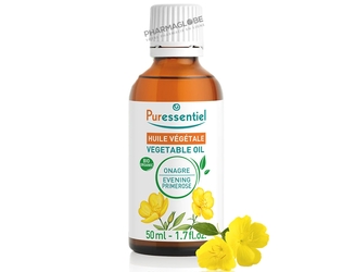 PURESSENTIEL-Huile-Vegetale-ONAGRE-BIO-50ML-pharmaglobe.lu