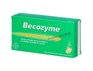 BECOZYME-30-Comprimes-EFFERVESCENTS-pharmaglobe.lu