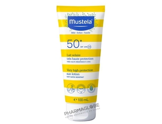 MUSTELA-LAIT-SOLAIRE-SPF50+-100ML-pharmaglobe.lu