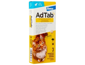 ADTAB-48MG-CHAT-3-COMPRIMES-A-CROQUER-VETERINAIRE-pharmaglobe.lu