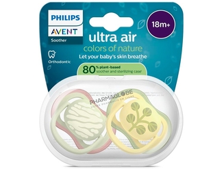 AVENT-SUCETTE-AIR-plus-18-Mois-MENTHE-IVOIRE-MOTIF-pharmaglobe.lu