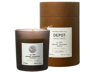 DEPOT-901-WHITE-CEDAR-BOUGIE-160G-pharmaglobe.lu