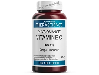 PHYSIOMANCE-VITAMINE-C-90-COMPRIMER-CROQUER-Therascience-pharmaglobe.lu