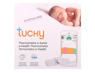THERMOMETRE-TUCKY-E-SANTE-plus-5-ADHESIFS-pharmaglobe.lu