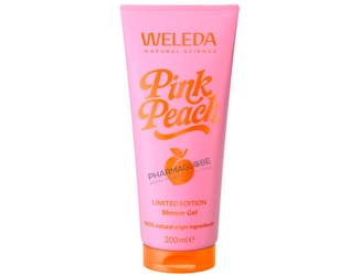 WELEDA-LE-GEL-DOUCHE-PINK-PEACH-200ML-pharmaglobe.lu