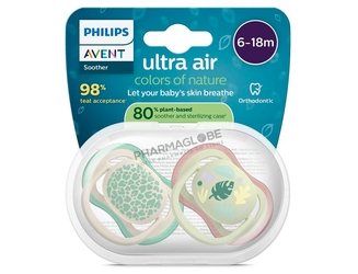 AVENT-SUCETTE-AIR-+6MOIS-FEUILLES-pharmaglobe.lu