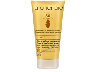 chenaie-creme-solaire-visage-corps-spf50-oak-sun-30ml-pharmaglobe