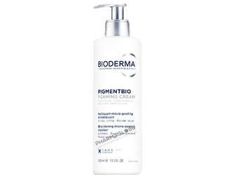 bioderma-pigmentbio-foaming-cream-400ml-peaux-hyperpigmentee-taches-brunes-pharmaglobe