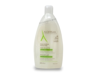 Aderma-gel-douche-hydra-protecteur-500ml-peaux-fragiles-pharmaglobe