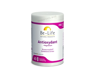 ANTIOXYDANT-60-CAPS -BIOLIFE-Be-Life-antioxydant-plus-magnesium-stress-oxydatif-60-gelules-pharmaglobe