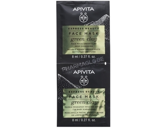APIVITA-EXPRESS-MASQUE-NETTOYANT-DESINCRUSTANT-ARGILE-VERTE-2-X-8ML-pharmaglobe