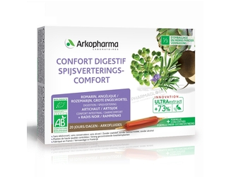 ARKOFLUIDE-CONFORT-DIGESTIF-BIO-20-AMPoules-arkopharma-romarin-angelique-artichaut-radis-noir-bio-20-jours-pharmaglobe